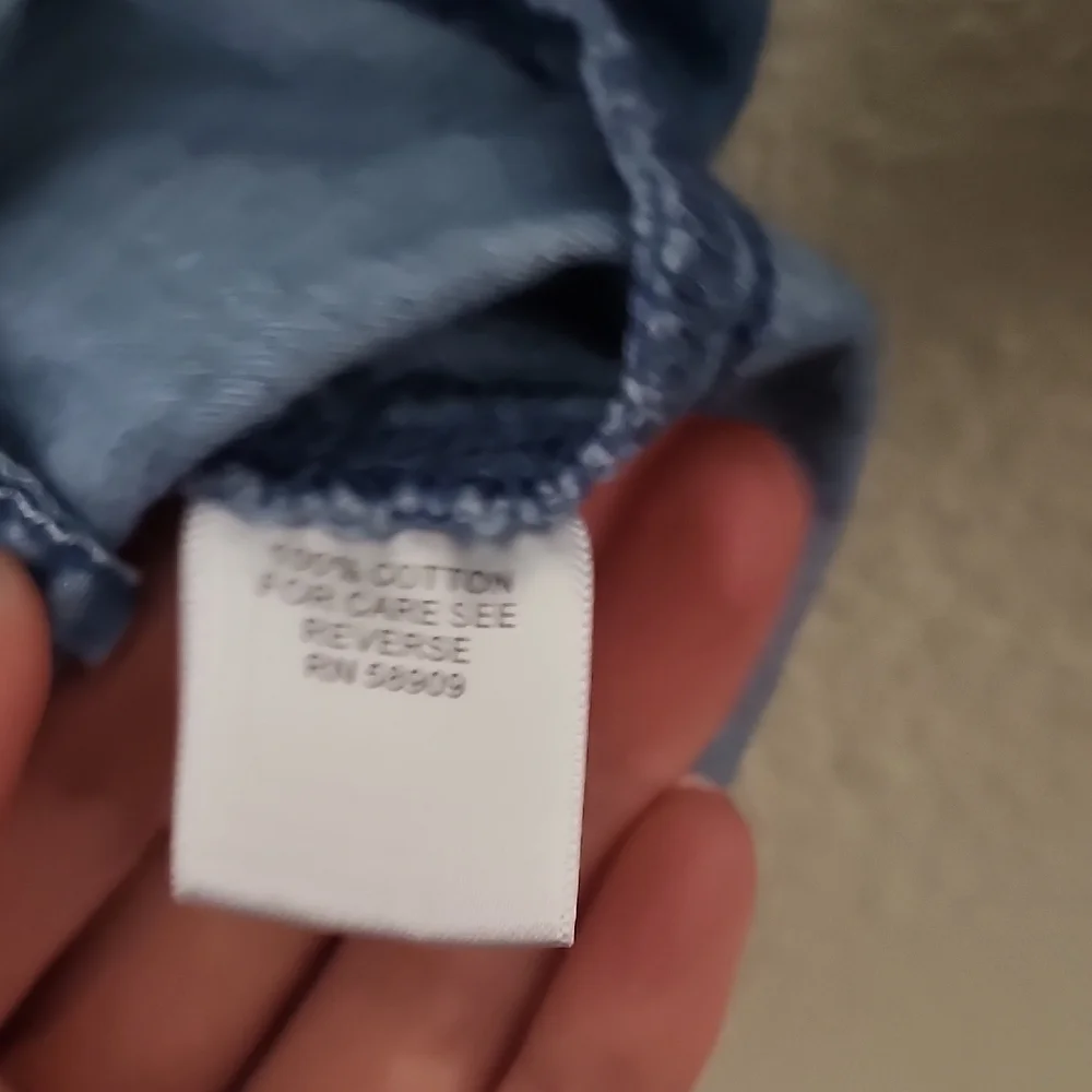 Nurture by Lamaze Blue Embellished 3/4 Sleeve Blouse - Picture 4 of 7